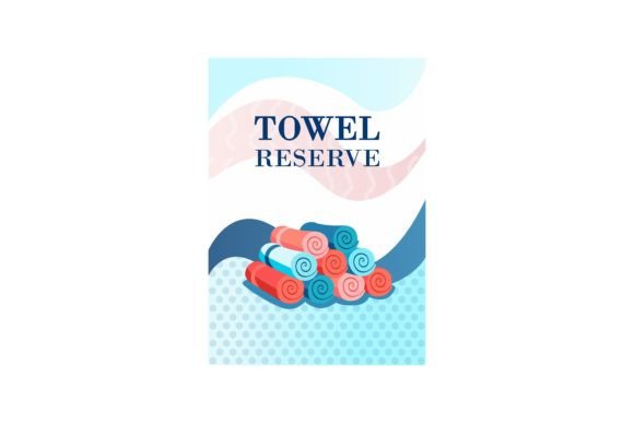 Download Trendy Leaflet Design with Towels. Flowi - Leaflet Collection