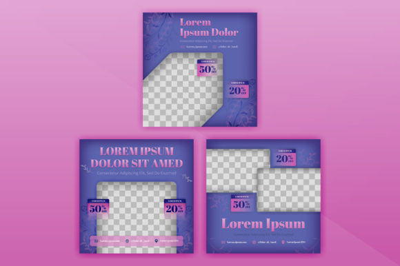 Download Fashion Posts Design for Social Media - Premium Resources