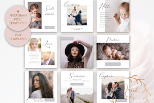 Download Instagram Post Template Set #1 - Post template Collection